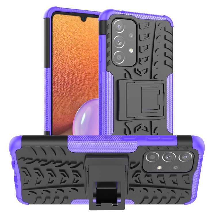 For Samsung Galaxy A33 5G Tire Texture TPU + PC Phone Case
