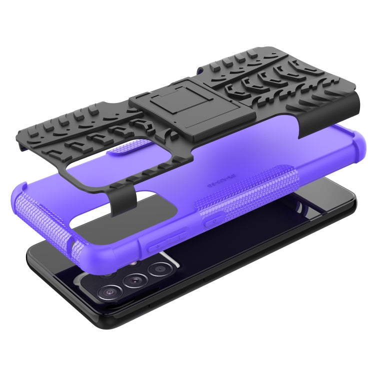 For Samsung Galaxy A33 5G Tire Texture TPU + PC Phone Case