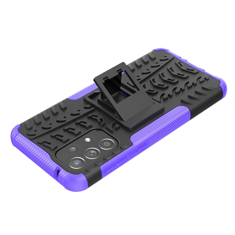 For Samsung Galaxy A33 5G Tire Texture TPU + PC Phone Case