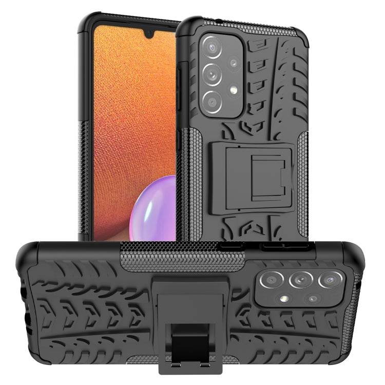 For Samsung Galaxy A33 5G Tire Texture TPU + PC Phone Case