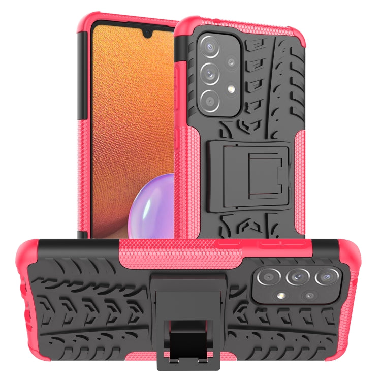 For Samsung Galaxy A33 5G Tire Texture TPU + PC Phone Case