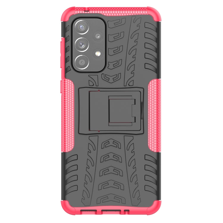 For Samsung Galaxy A33 5G Tire Texture TPU + PC Phone Case