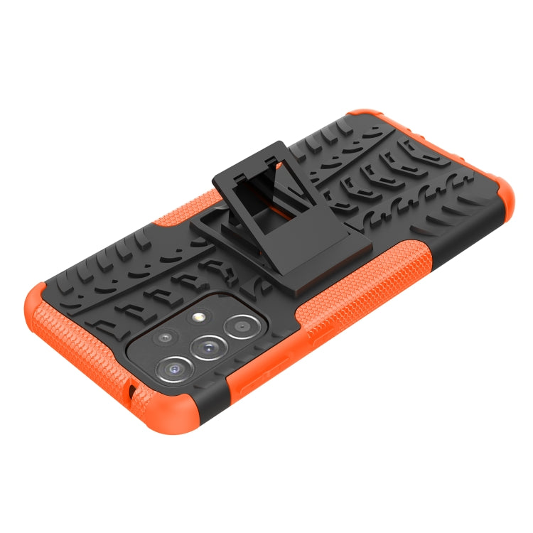 For Samsung Galaxy A33 5G Tire Texture TPU + PC Phone Case