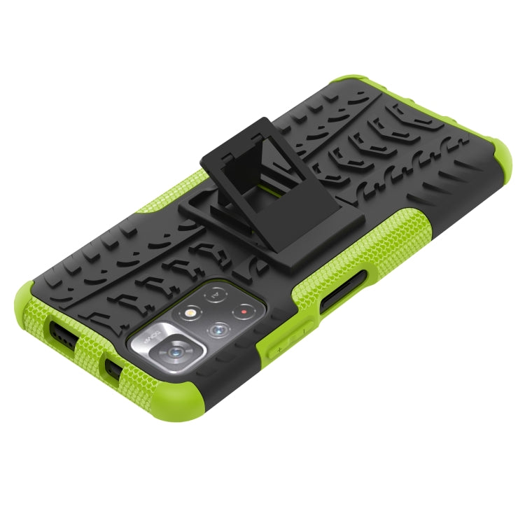 For Xiaomi Redmi Note 11 5G Tire Texture TPU + PC Phone Case