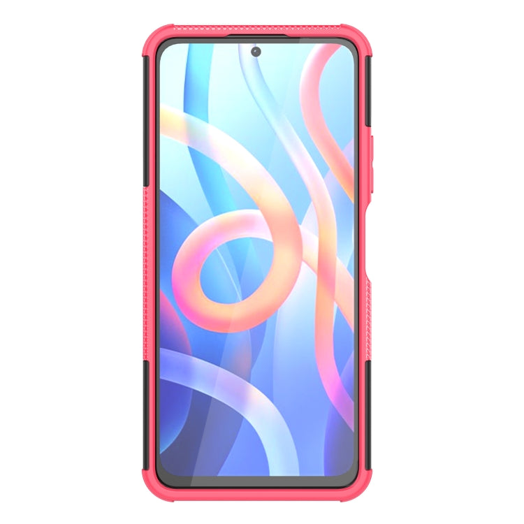 For Xiaomi Redmi Note 11 5G Tire Texture TPU + PC Phone Case