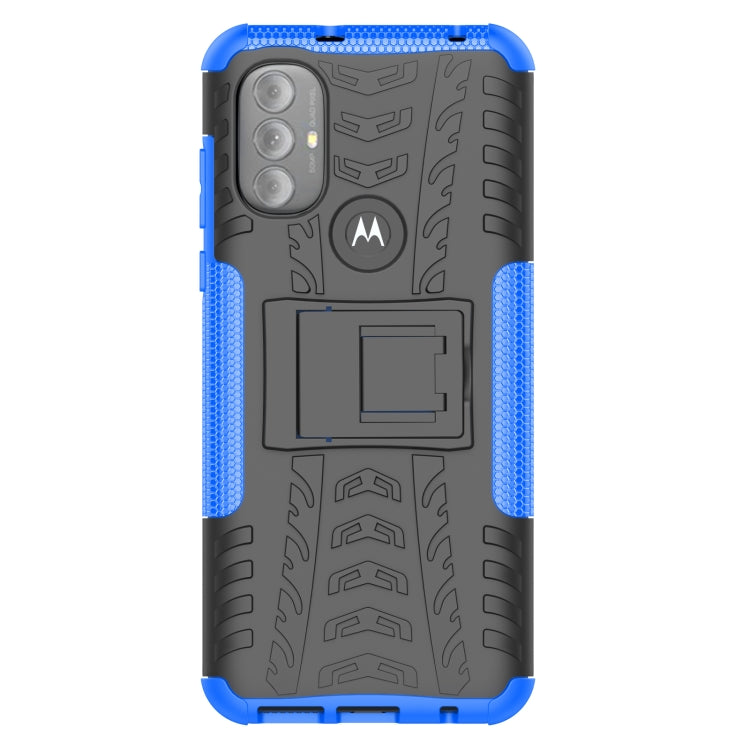 For Motorola Moto G Power 2022 Tire Texture TPU + PC Phone Case