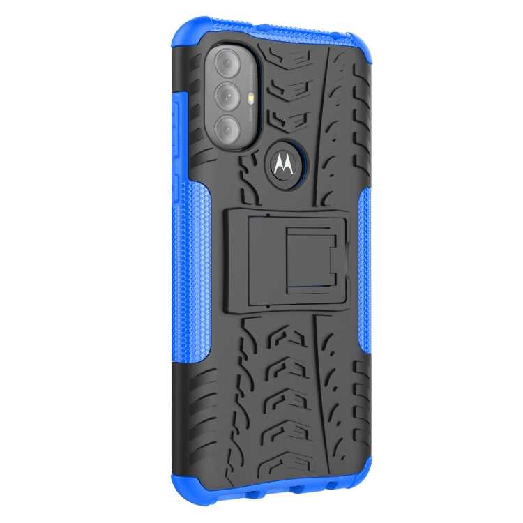 For Motorola Moto G Power 2022 Tire Texture TPU + PC Phone Case
