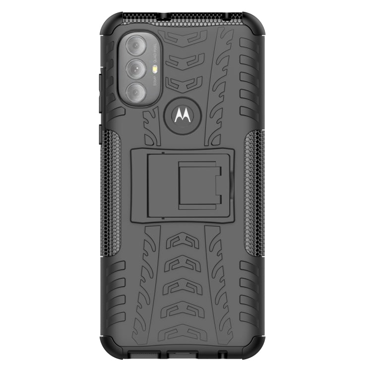 For Motorola Moto G Power 2022 Tire Texture TPU + PC Phone Case