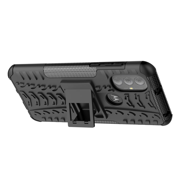 For Motorola Moto G Power 2022 Tire Texture TPU + PC Phone Case