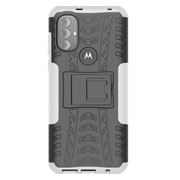 For Motorola Moto G Power 2022 Tire Texture TPU + PC Phone Case