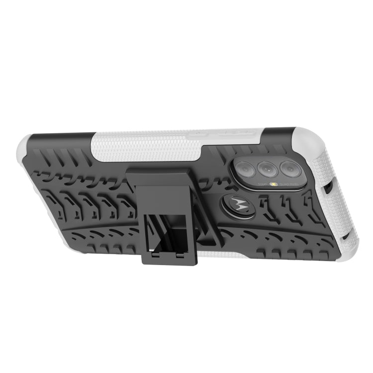 For Motorola Moto G Power 2022 Tire Texture TPU + PC Phone Case