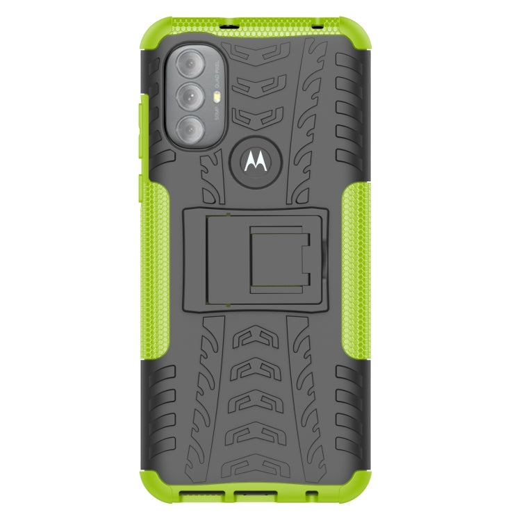 For Motorola Moto G Power 2022 Tire Texture TPU + PC Phone Case