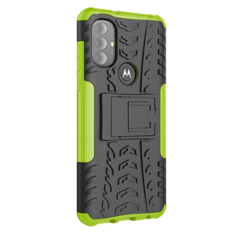 For Motorola Moto G Power 2022 Tire Texture TPU + PC Phone Case