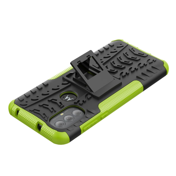 For Motorola Moto G Power 2022 Tire Texture TPU + PC Phone Case