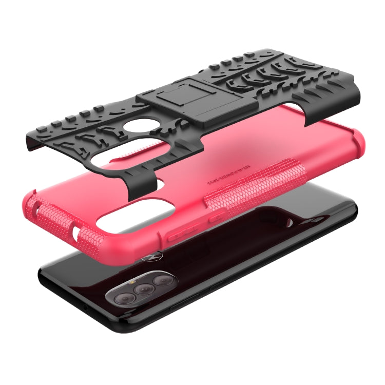 For Motorola Moto G Power 2022 Tire Texture TPU + PC Phone Case