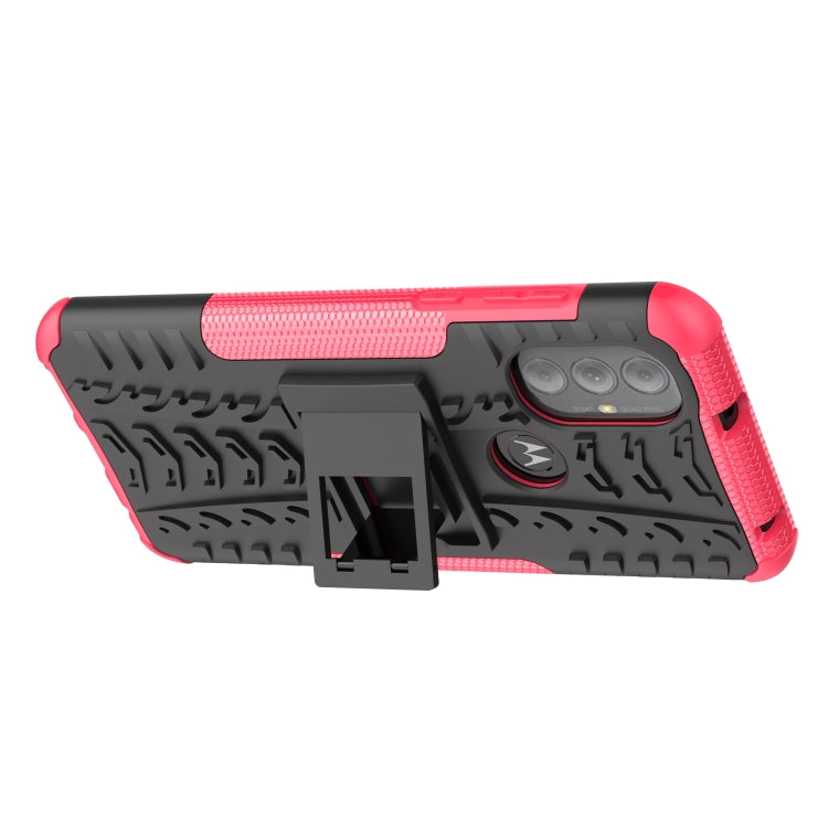 For Motorola Moto G Power 2022 Tire Texture TPU + PC Phone Case