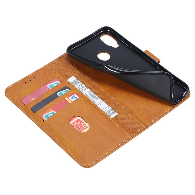 For Huawei P20 Lite GUSSIM Business Style Horizontal Flip Leather Case with Holder & Card Slots & Wallet