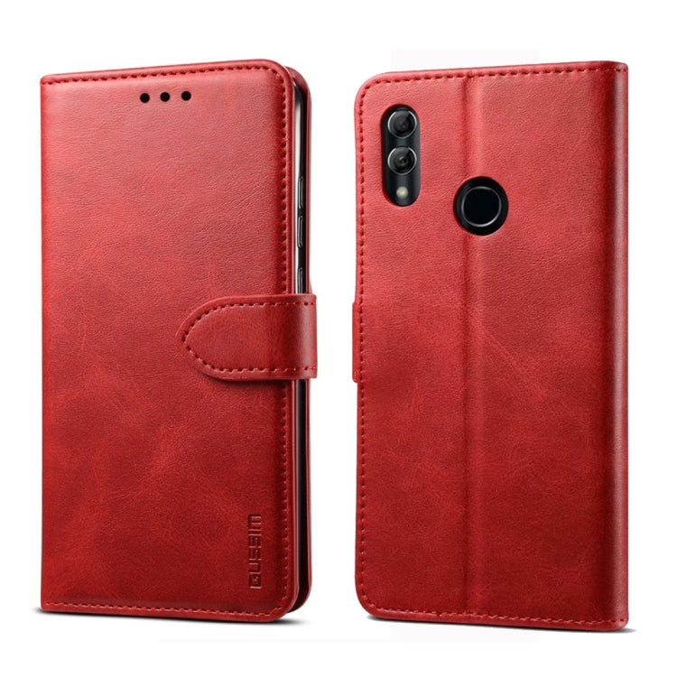 For Huawei P30 Lite GUSSIM Business Style Horizontal Flip Leather Case with Holder & Card Slots & Wallet