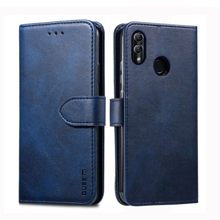 For Huawei P30 Lite GUSSIM Business Style Horizontal Flip Leather Case with Holder & Card Slots & Wallet