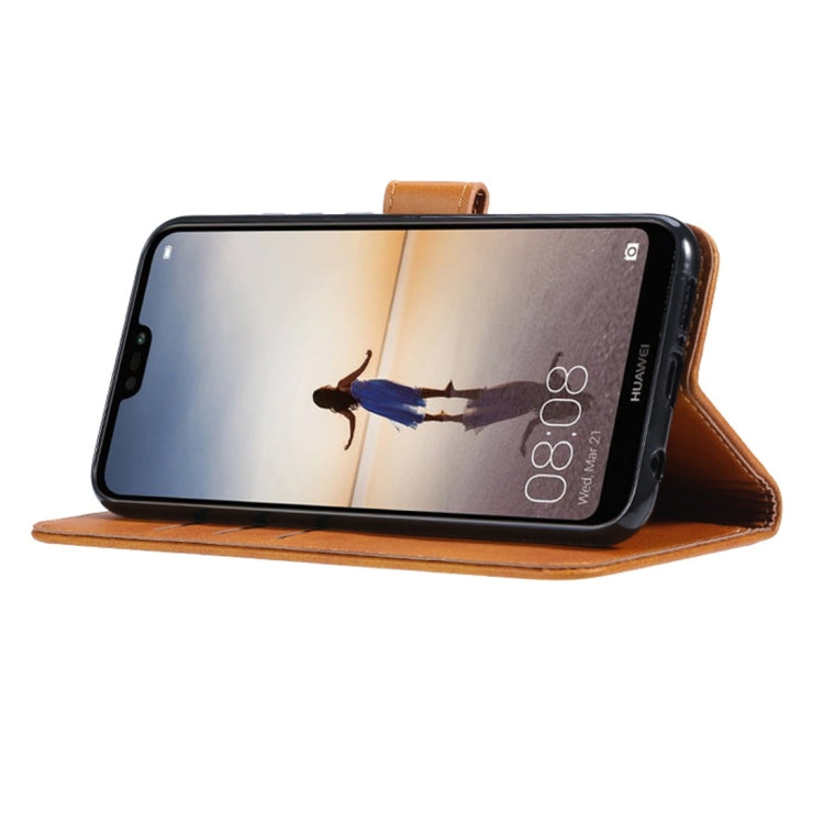 For Huawei P30 Lite GUSSIM Business Style Horizontal Flip Leather Case with Holder & Card Slots & Wallet