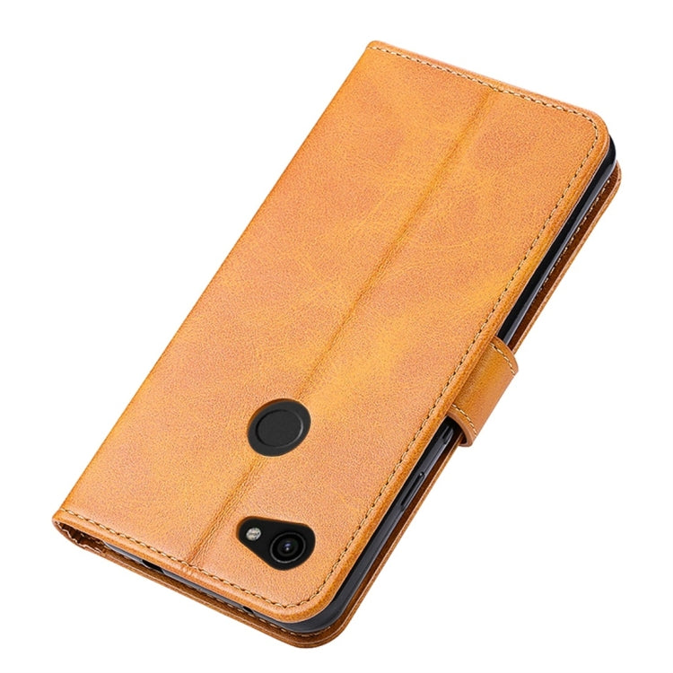 For Google Pixel 3a GUSSIM Business Style Horizontal Flip Leather Case with Holder & Card Slots & Wallet