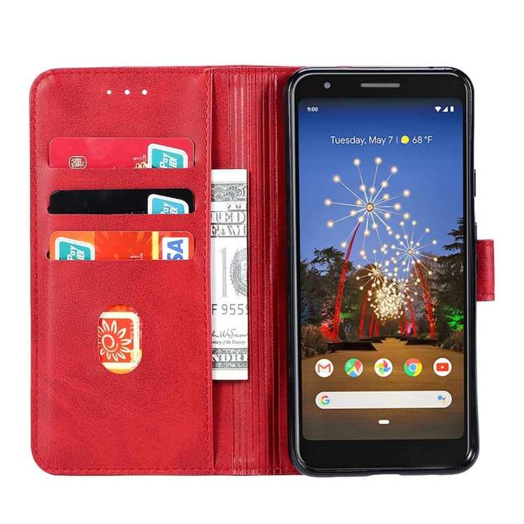 For Google Pixel 3a XL GUSSIM Business Style Horizontal Flip Leather Case with Holder & Card Slots & Wallet