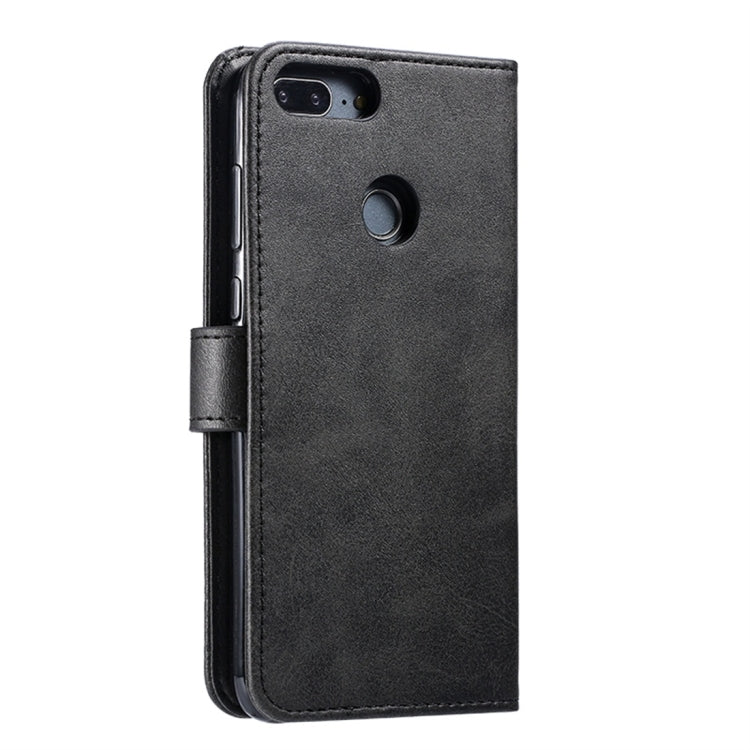 For Huawei P Smart GUSSIM Business Style Horizontal Flip Leather Case with Holder & Card Slots & Wallet