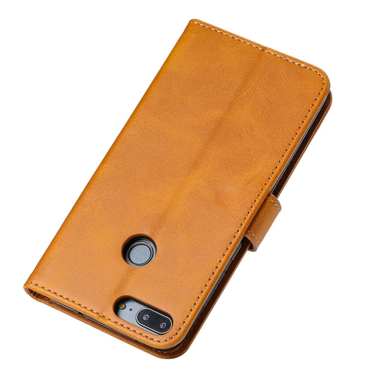 For Huawei P Smart GUSSIM Business Style Horizontal Flip Leather Case with Holder & Card Slots & Wallet