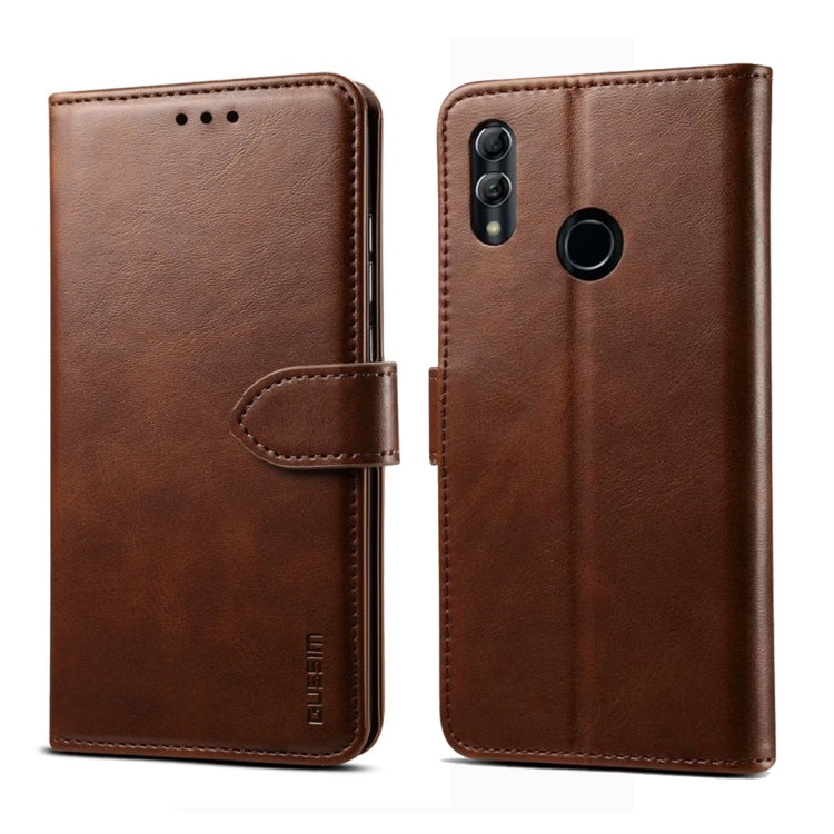 For Huawei Honor 10 Lite / P Smart (2019) GUSSIM Business Style Horizontal Flip Leather Case with Holder & Card Slots & Wallet