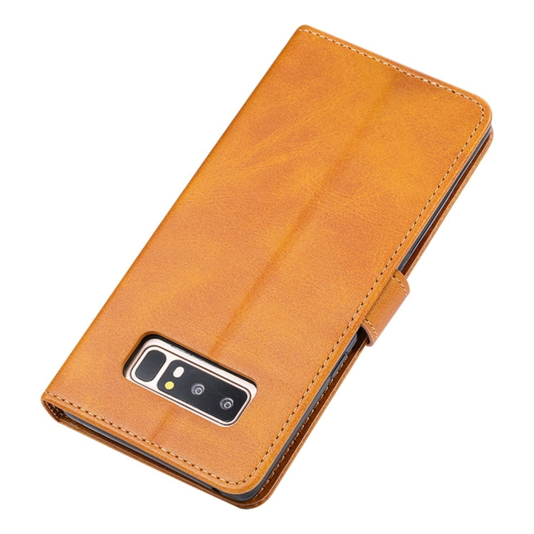 For Galaxy Note 8 GUSSIM Business Style Horizontal Flip Leather Case with Holder & Card Slots & Wallet