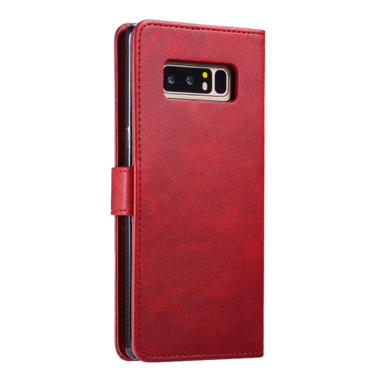 For Galaxy Note 8 GUSSIM Business Style Horizontal Flip Leather Case with Holder & Card Slots & Wallet