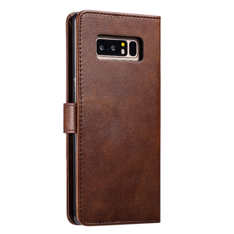 For Galaxy Note 8 GUSSIM Business Style Horizontal Flip Leather Case with Holder & Card Slots & Wallet