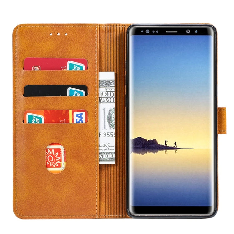 For Galaxy Note 8 GUSSIM Business Style Horizontal Flip Leather Case with Holder & Card Slots & Wallet