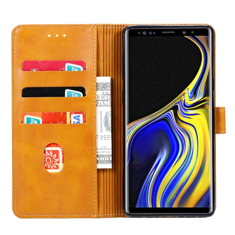 For Galaxy Note 9 GUSSIM Business Style Horizontal Flip Leather Case with Holder & Card Slots & Wallet