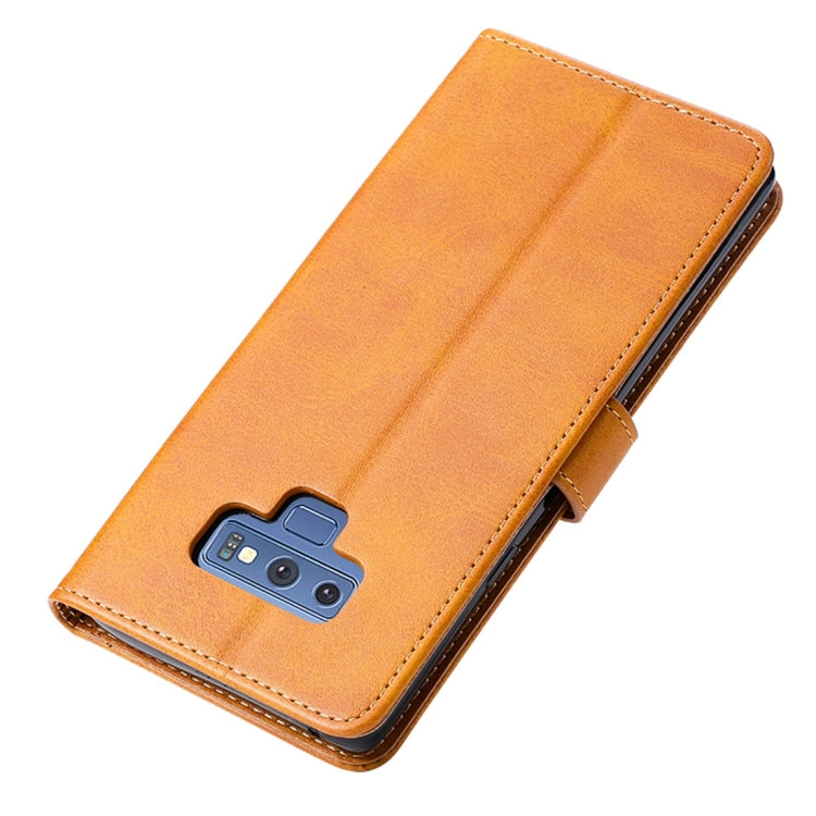 For Galaxy Note 9 GUSSIM Business Style Horizontal Flip Leather Case with Holder & Card Slots & Wallet