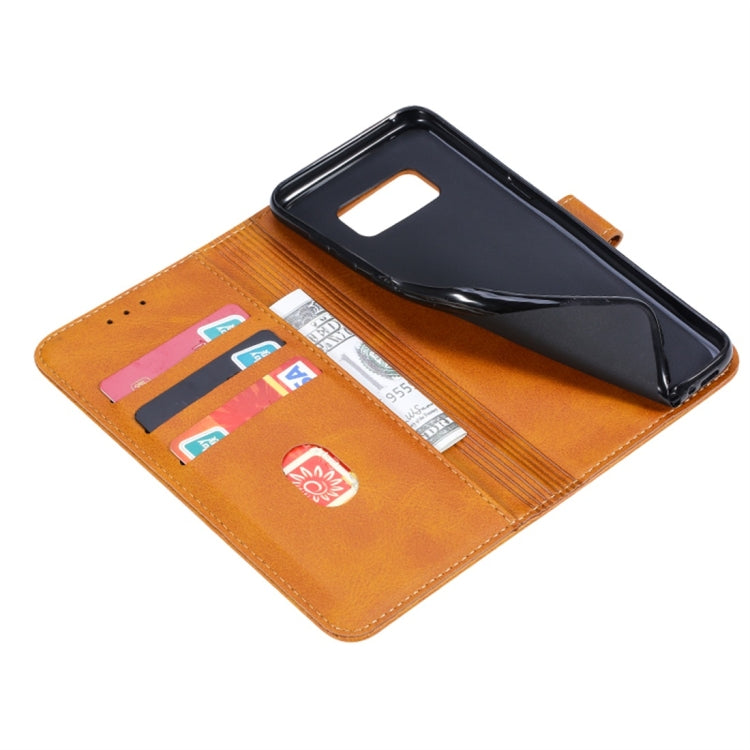 For Galaxy S8 GUSSIM Business Style Horizontal Flip Leather Case with Holder & Card Slots & Wallet