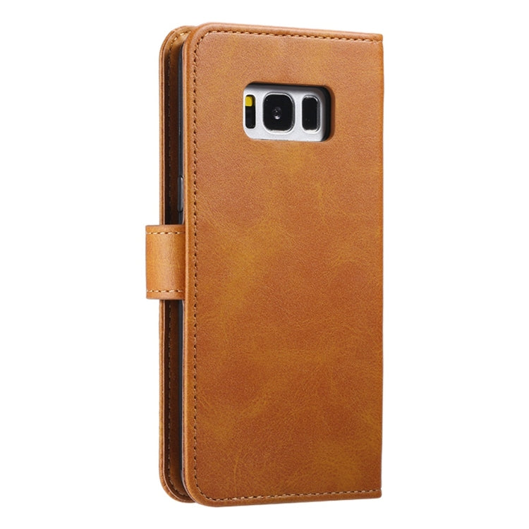 For Galaxy S8 GUSSIM Business Style Horizontal Flip Leather Case with Holder & Card Slots & Wallet