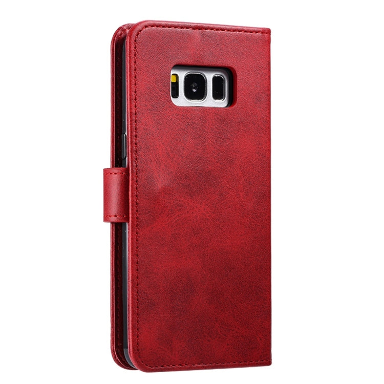 For Galaxy S8+ GUSSIM Business Style Horizontal Flip Leather Case with Holder & Card Slots & Wallet