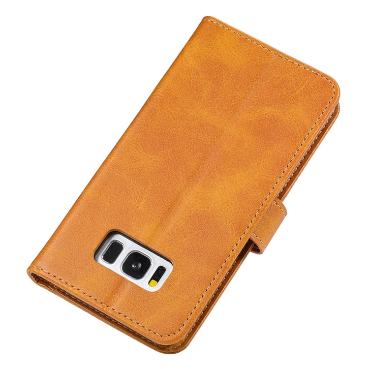 For Galaxy S8+ GUSSIM Business Style Horizontal Flip Leather Case with Holder & Card Slots & Wallet