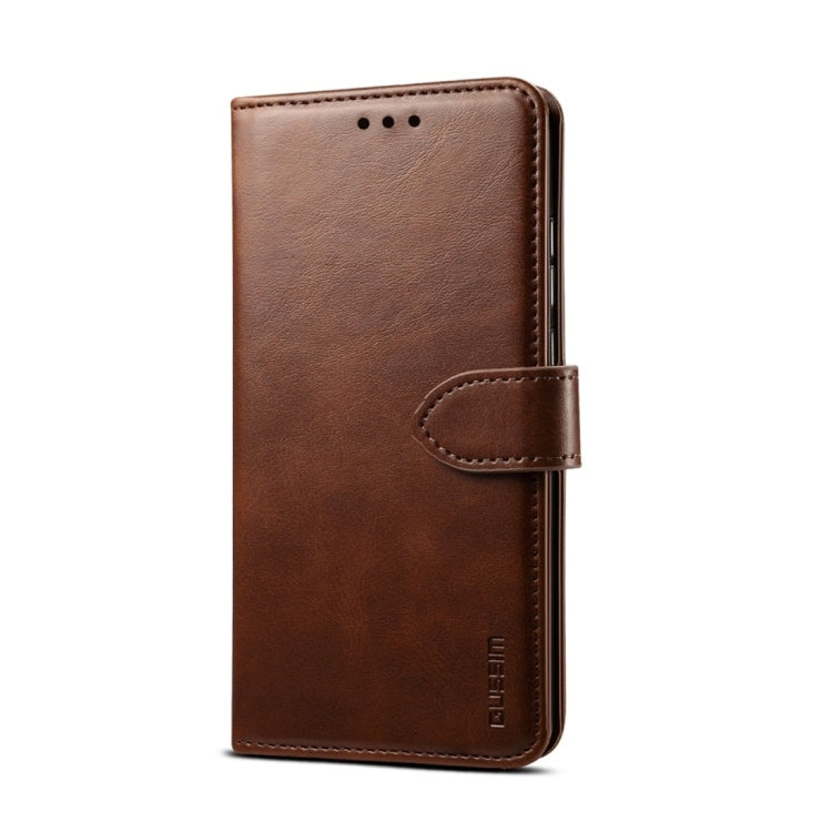 For Galaxy S9 GUSSIM Business Style Horizontal Flip Leather Case with Holder & Card Slots & Wallet
