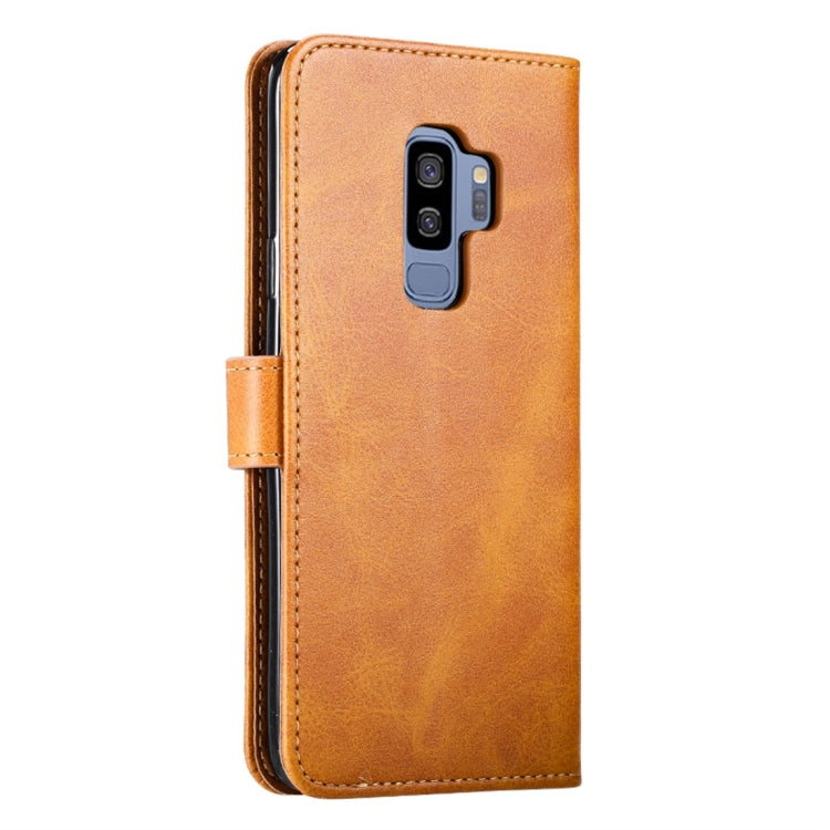 For Galaxy S9 GUSSIM Business Style Horizontal Flip Leather Case with Holder & Card Slots & Wallet