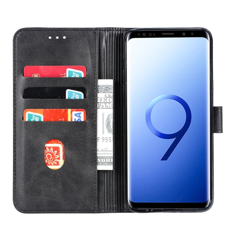 For Galaxy S9+ GUSSIM Business Style Horizontal Flip Leather Case with Holder & Card Slots & Wallet