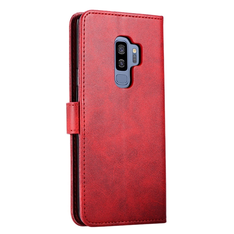 For Galaxy S9+ GUSSIM Business Style Horizontal Flip Leather Case with Holder & Card Slots & Wallet