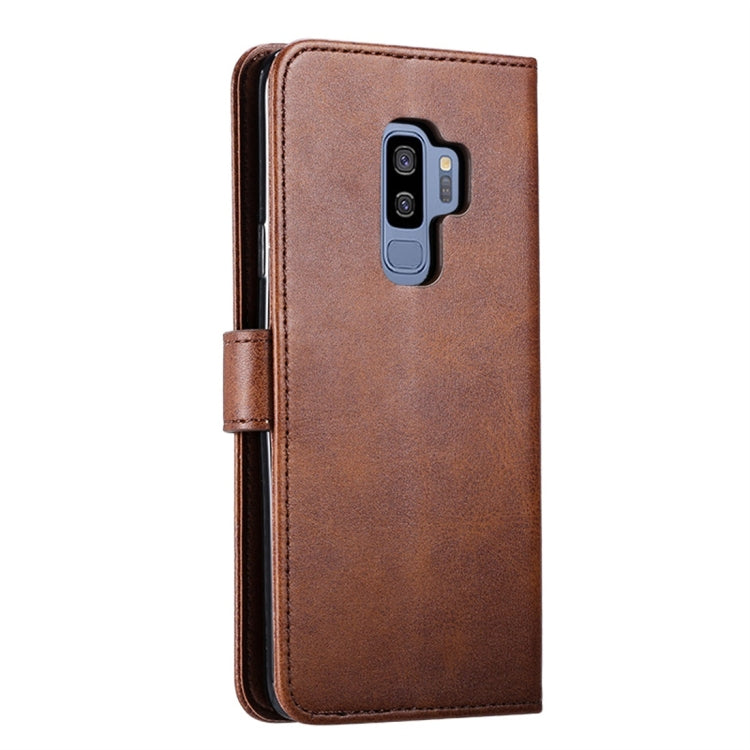 For Galaxy S9+ GUSSIM Business Style Horizontal Flip Leather Case with Holder & Card Slots & Wallet