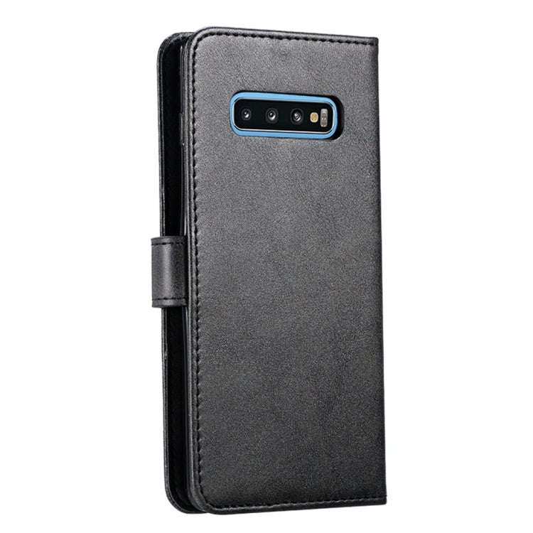 For Galaxy S10 GUSSIM Business Style Horizontal Flip Leather Case with Holder & Card Slots & Wallet