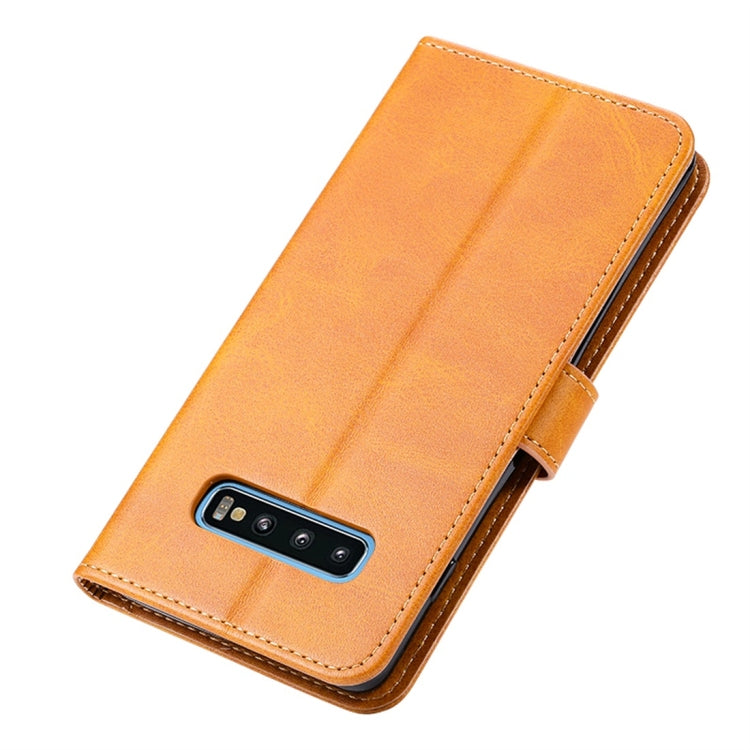For Galaxy S10e GUSSIM Business Style Horizontal Flip Leather Case with Holder & Card Slots & Wallet