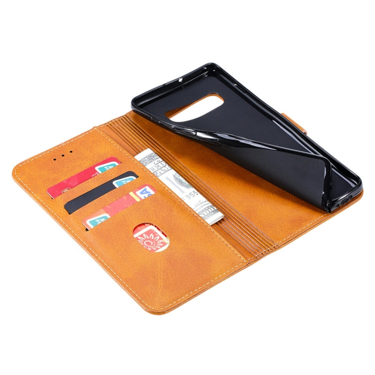 For Galaxy S10e GUSSIM Business Style Horizontal Flip Leather Case with Holder & Card Slots & Wallet