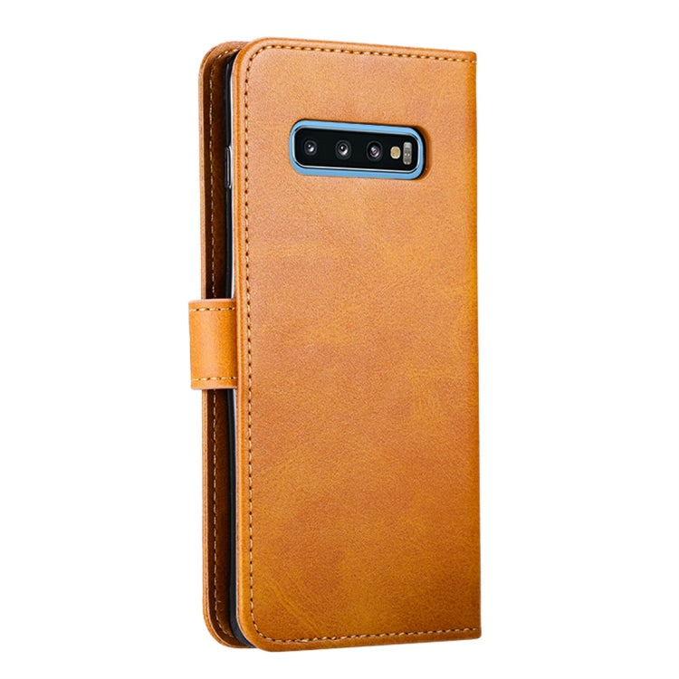 For Galaxy S10e GUSSIM Business Style Horizontal Flip Leather Case with Holder & Card Slots & Wallet