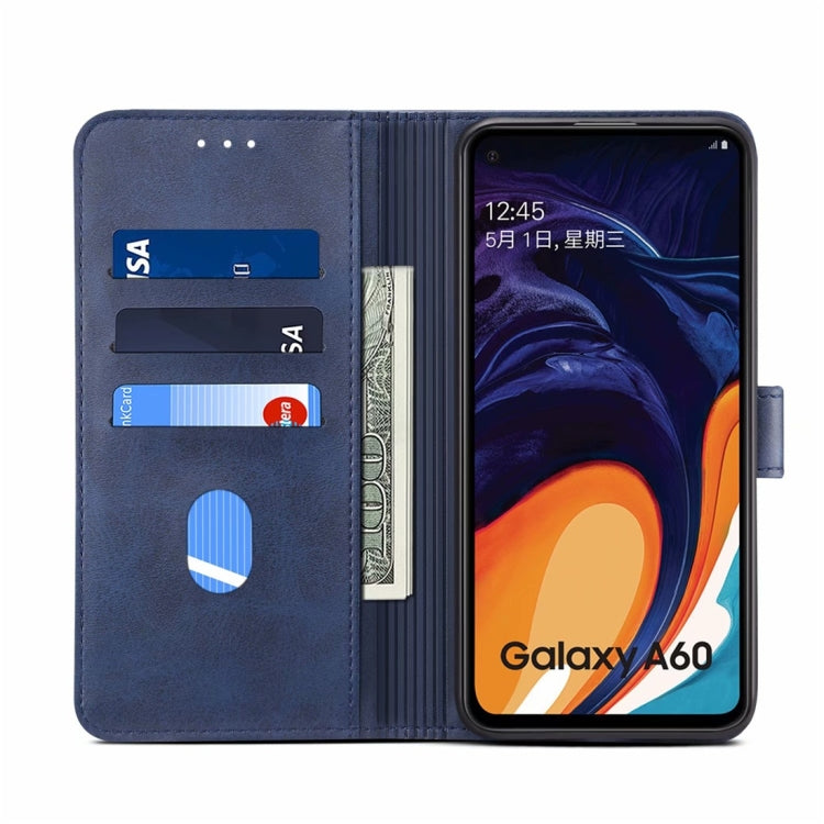 For Galaxy A20 / A30 GUSSIM Business Style Horizontal Flip Leather Case with Holder & Card Slots & Wallet