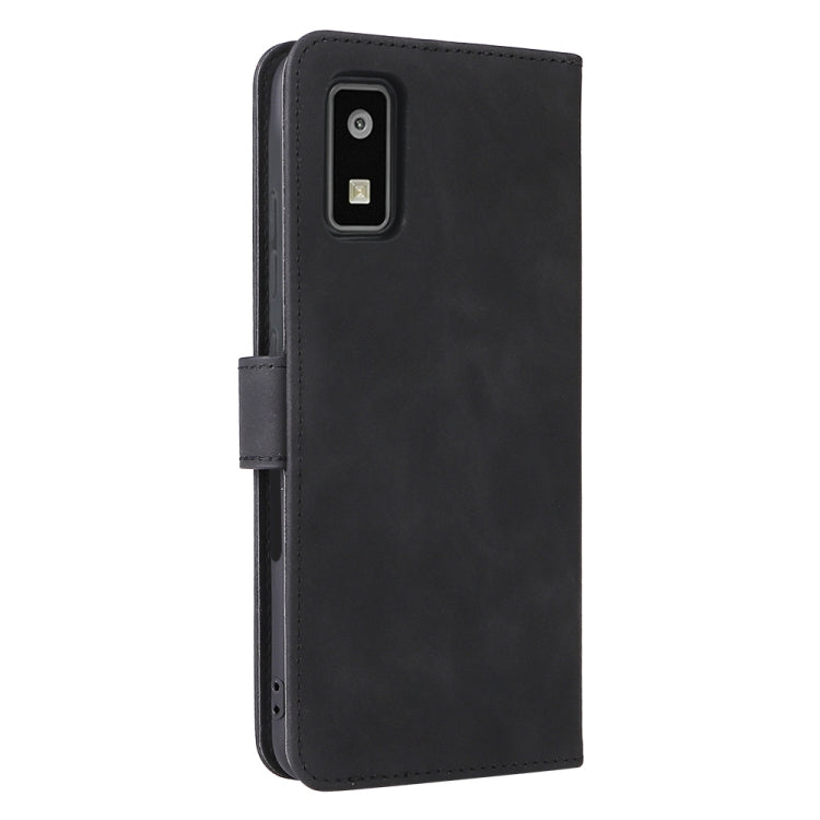 For Sharp Aquos Wish SHG06 Skin Feel Magnetic Buckle Calf Texture PU Phone Case